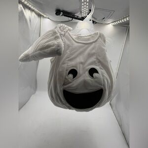 Pottery Barn Kids Glow in the Dark Puffy Ghost Halloween Costume White 2T,